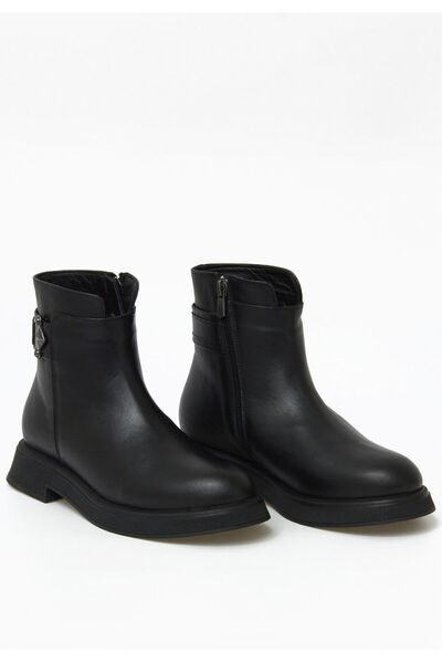 Gizzelli shoes İçi Kürklü Deri Bot