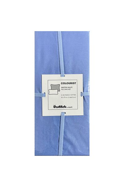 Özdilek Μαξιλαροθήκη Colourist 2 Pack G.Blue