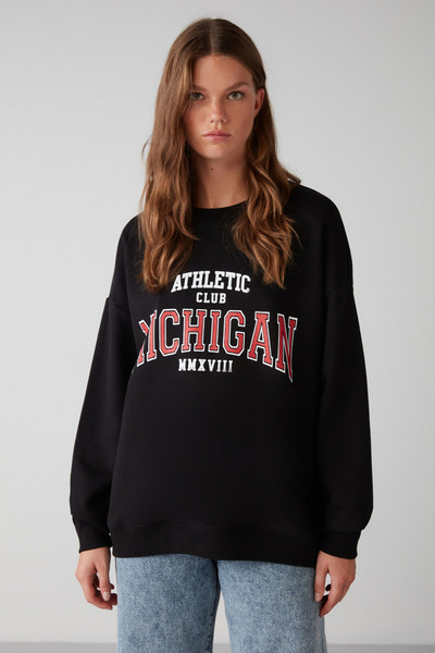 GRIMELANGE Uvolněná mikina Liza Regular