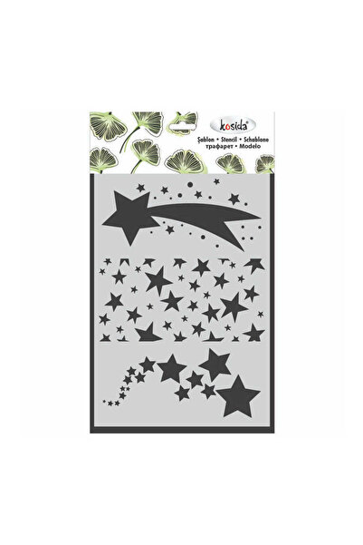 kosida استنسل 20x30 سم ستار باس