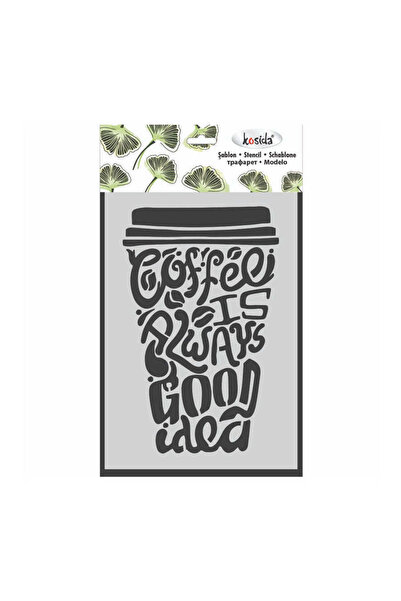 kosida استنسل 20x30 سم طعم القهوة