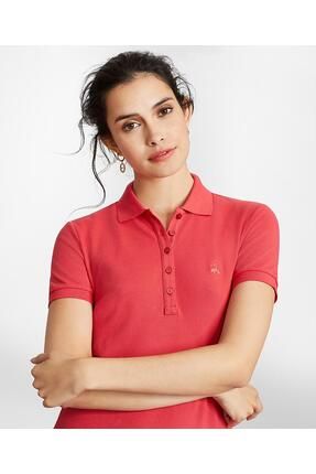 BROOKS BROTHERS Kad n Pembe Supima Polo Yaka Pike T shirt Fiyat Yorumlar Trendyol