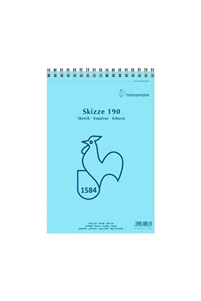 Hahnemühle Sketch Pad Spiral 190g A4 50 Yaprak