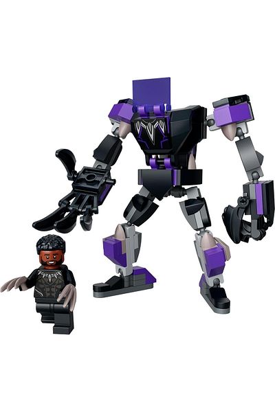 LEGO Marvel Black Panther Robot Armour 76204 – Creative Toy Construction Set (124 Pieces)
