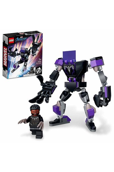 LEGO Marvel Black Panther Robot Armour 76204 – Creative Toy Construction Set (124 Pieces)