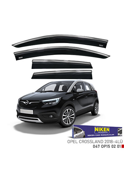 Cappafe Opel Crossland Araca Özel Kromlu Cam Rüzgarlığı 2021 2022 2023 2024