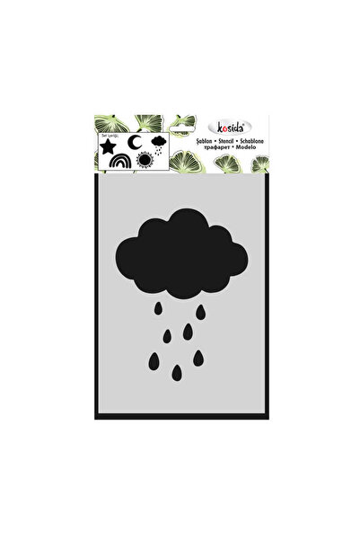 kosida طقم استنسل 15x20 سم من السماء 5 قطع