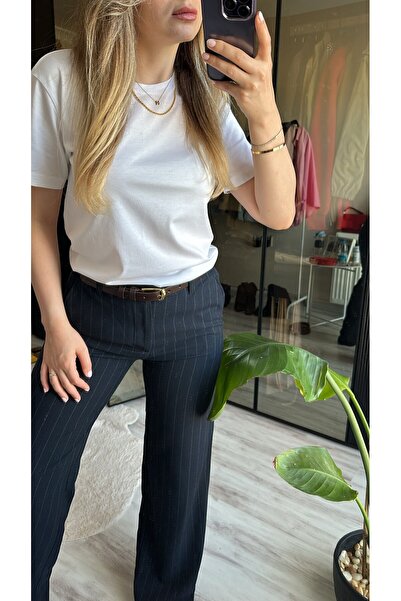 Livize حزام نسائي جلد طبيعي بني اللون عرض 2 سم