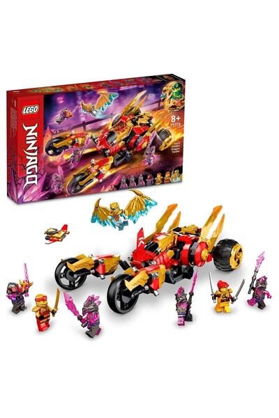 LEGO ® NINJAGO® Kai’nin Altın Ejderha Akıncısı 71773 - 8 Yaş ve Üzeri için Ya...