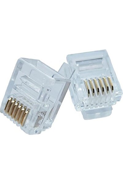 KEEPRO Telephone Cable 6P6C Cable 6 Pin Socket Telephone Cable 2 m