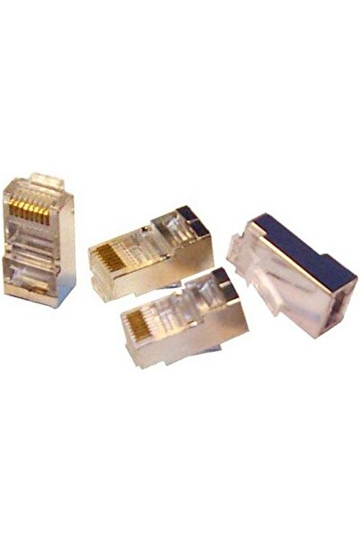 KEEPRO Speed Sp-f100 Cat5-cat6 100 Pieces Rj45 Connector with Metal End