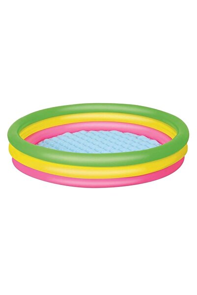 BESTWAY 152x30 Cm 3 Bölme Şişme Şişen Zemin Havuz