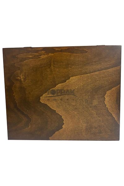 Toprak Doğal Wooden Box (40x33x17) Gift Wooden Box