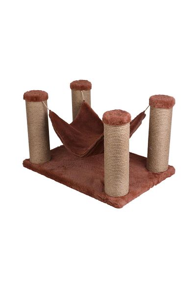 Dubex 39x59x34 cm Cat Hammock and Scratching Platform Cinnamon Fresh Food Expres6286