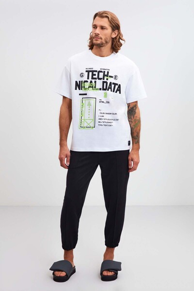 GRIMELANGE Ανδρικό παντελόνι φαρδιά κοπής Inyo