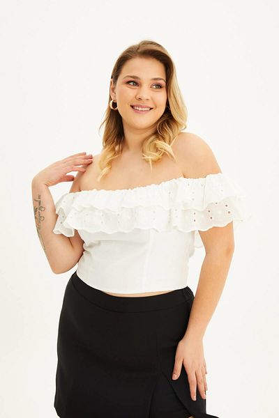 MYLİNE Detailedresistance Scalloped Gipe_Top