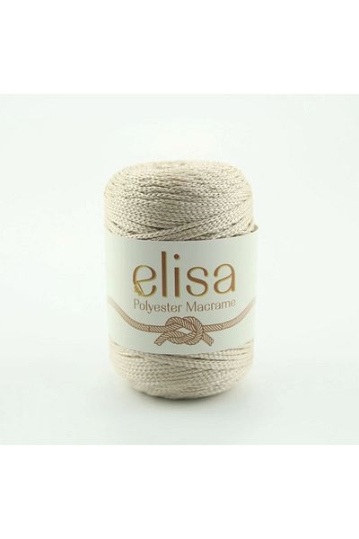 Yumuşakkeçe Σχοινί μακραμέ πολυεστέρα Elisa 3 mm Συσκευασία 6 τεμαχίων