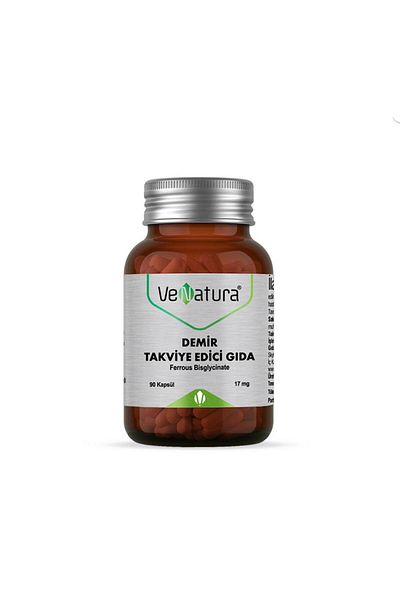 VeNatura 90 Capsules Iron Food Supplement