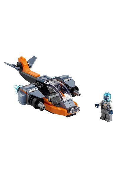 LEGO ® Creator 3 in 1 Cyber Unmanned Aerial Vehicle 31111 - Toy Building Set (113 Pieces)