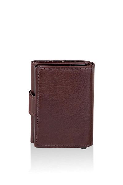U.S. Polo Assn. US POLO ASSNPLCUZ23802 Brown Men's Wallet and Card Holder with Mechanism