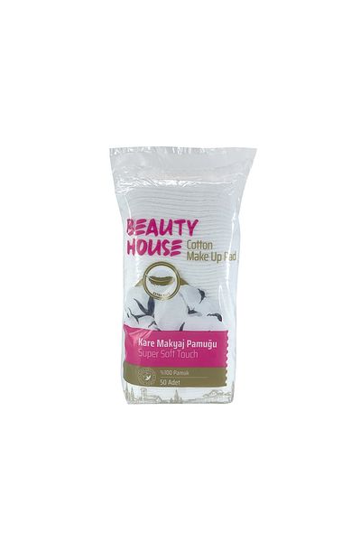 Beauty House 50 Pieces of Square Cotton