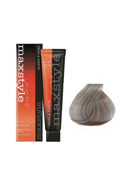 Genel Markalar Argan Keratin Saç Boyası 11.81 Extra Küllü Platin