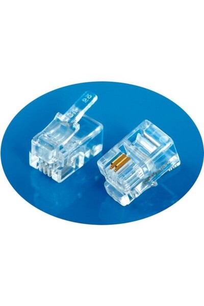 KEEPRO Telephone Cable 6P2C Cable 2 Pin Socket Telephone Cable 45 m