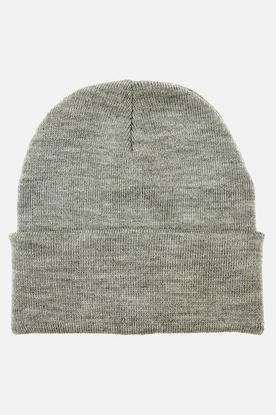 MinaCarin Basic Beret Unisex Gray