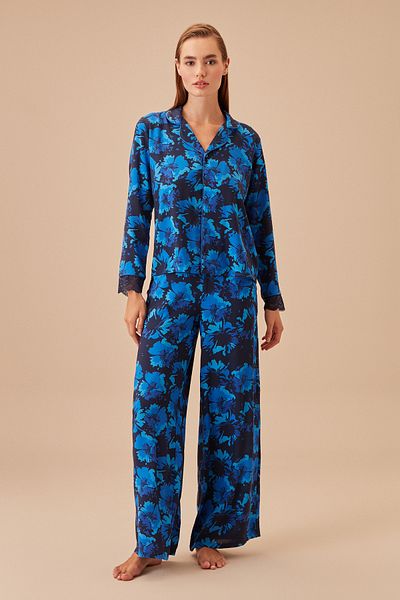 SUWEN Cordelia Masculine Pajama Set