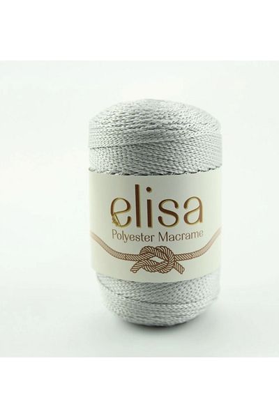Yumuşakkeçe Σχοινί μακραμέ πολυεστέρα Elisa 3 mm Συσκευασία 6 τεμαχίων