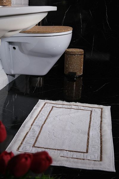 TASARIM ARABAM ATİKE ELİF AKIN Foot Towel Gold Stone