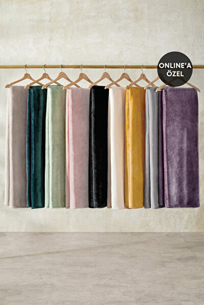 Yataş Olenna Wellsoft Tv Battaniyesi 140x190 - Antrasit