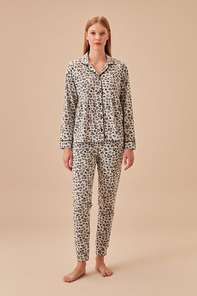 SUWEN Holly Masculine Pajama Set