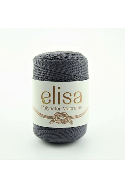 Yumuşakkeçe Σχοινί μακραμέ πολυεστέρα Elisa 3 mm Συσκευασία 6 τεμαχίων