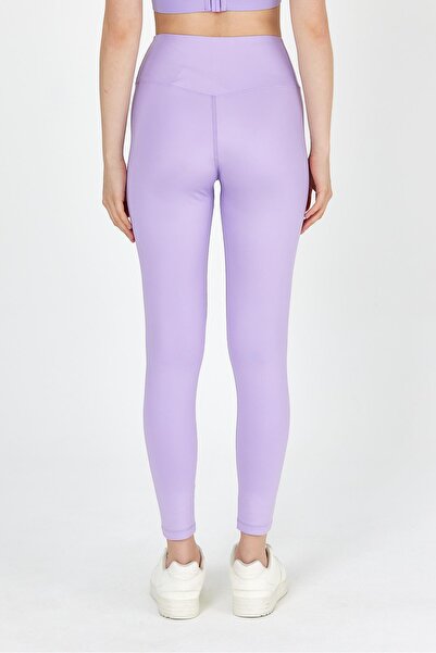 GRAB Shiny Side Seamless Lilac Tights