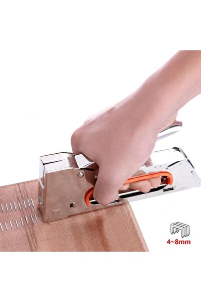 DepoMega Zımba Tabancası Mekanik Çelik Koltuk Döşeme Sunta Mobilya