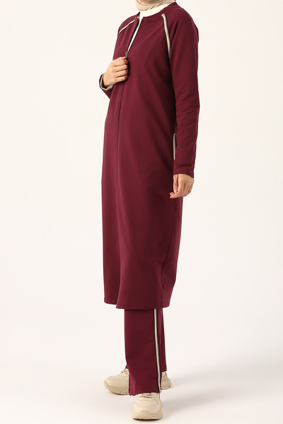 ALLDAY Dusty Rose Raglan Sleeve tréningruha szett