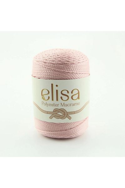 Yumuşakkeçe Σχοινί μακραμέ πολυεστέρα Elisa 3 mm Συσκευασία 6 τεμαχίων