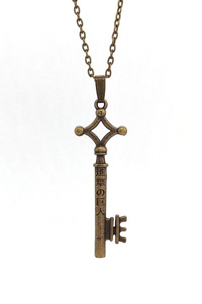 Santalio Attack On Titan Shingeki No Kyojin Eren Key Necklace Classic Asr