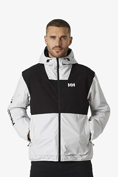 Helly Hansen Ervik Ins Rain Erkek Beyaz Yağmurluk 53983-823