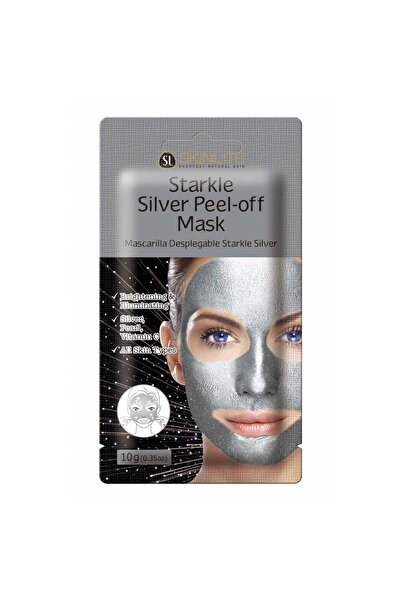 Skinlite Pırıltılı Gümüş Yüz Maskesi
