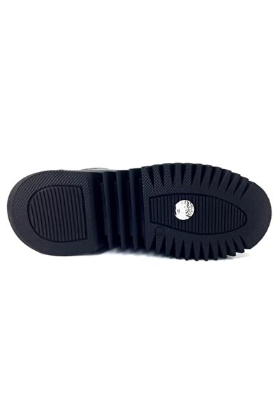 Venüs Günlük  Deri Bot-Siyah