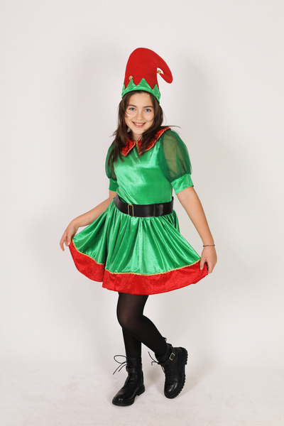 Annee Bakk Kız Çocuk Elf Kostümü