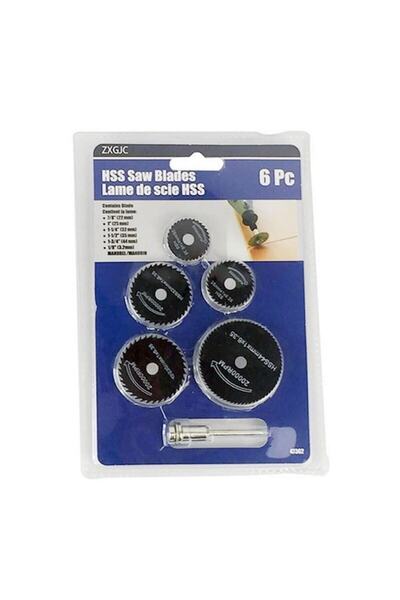 mrtbilisim Mini Testere Ahşap Kesici Gravür Seti 6 Parça Mandrelli Matkap Uyu...