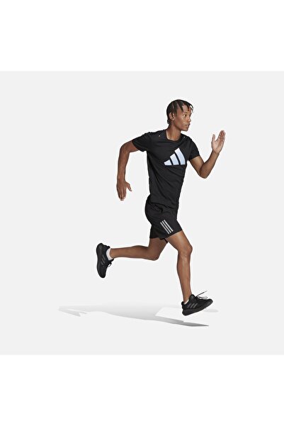 adidas Run Icons 3 Bar Logo Short-sleeve Erkek Tişört
