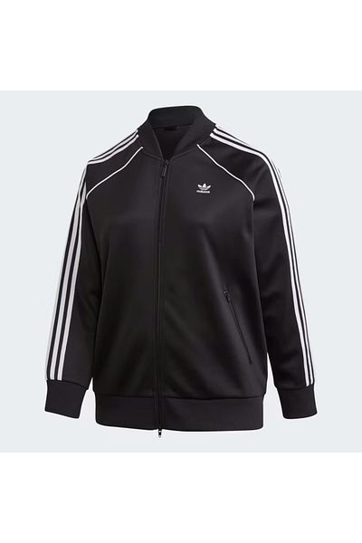 Black and white adidas superstar cheap jacket