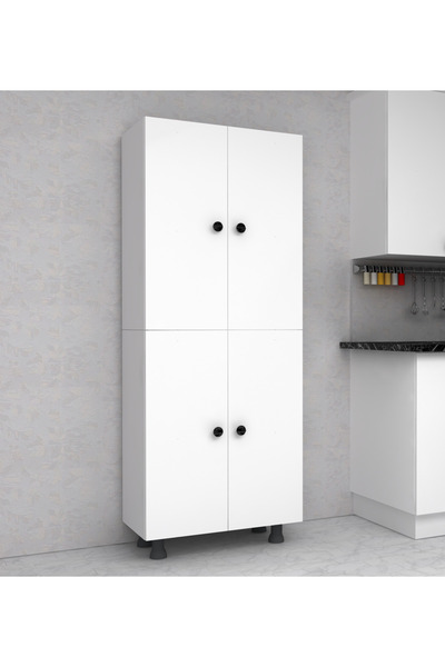 4 Kapaklı Çok Amaçlı Dolap 60 Cm