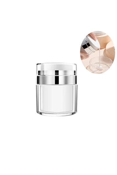 Sensoria Doldurulabilir Pompalı Krem Kutusu Seyahat Taşınabilir Krem Kutusu 30 Ml 2 Adet