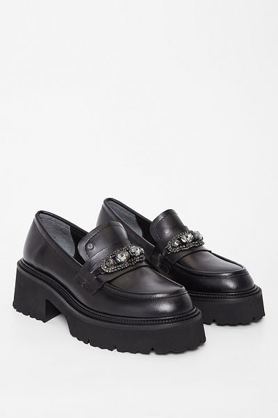 Tamer Tanca Women's Genuine Leather Loafer Shoes 33 75503 Bn Ayk Sk23/24