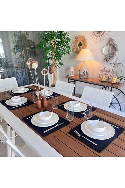 desen izmir Serviciu American, Texturat Iuta, In Lenjerie Neagra 6 Piese